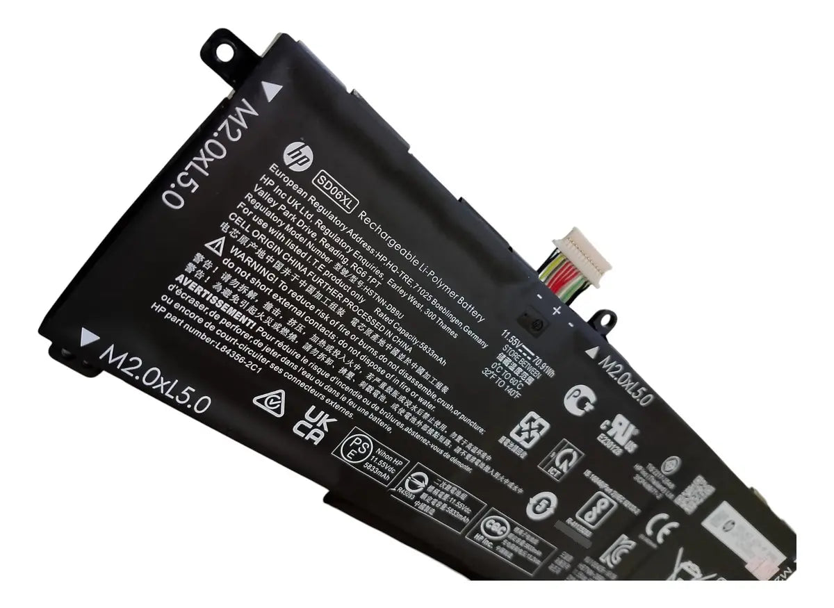BATERIA ORIGINAL SD06XL HP Omen 15-EK 15-EN L84392-005 HSTNN-DB9U
